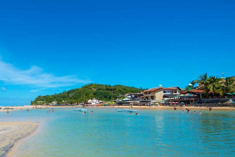 Flat With Sea View Pipa'S Bay Aparthotel Praia de Pipa Exterior photo